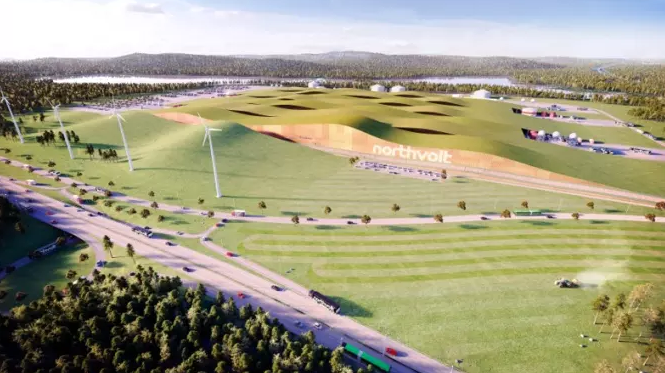 Northvolt batterifabrik