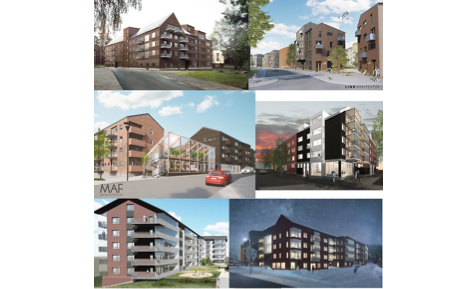 Sex byggen i Kronandalen