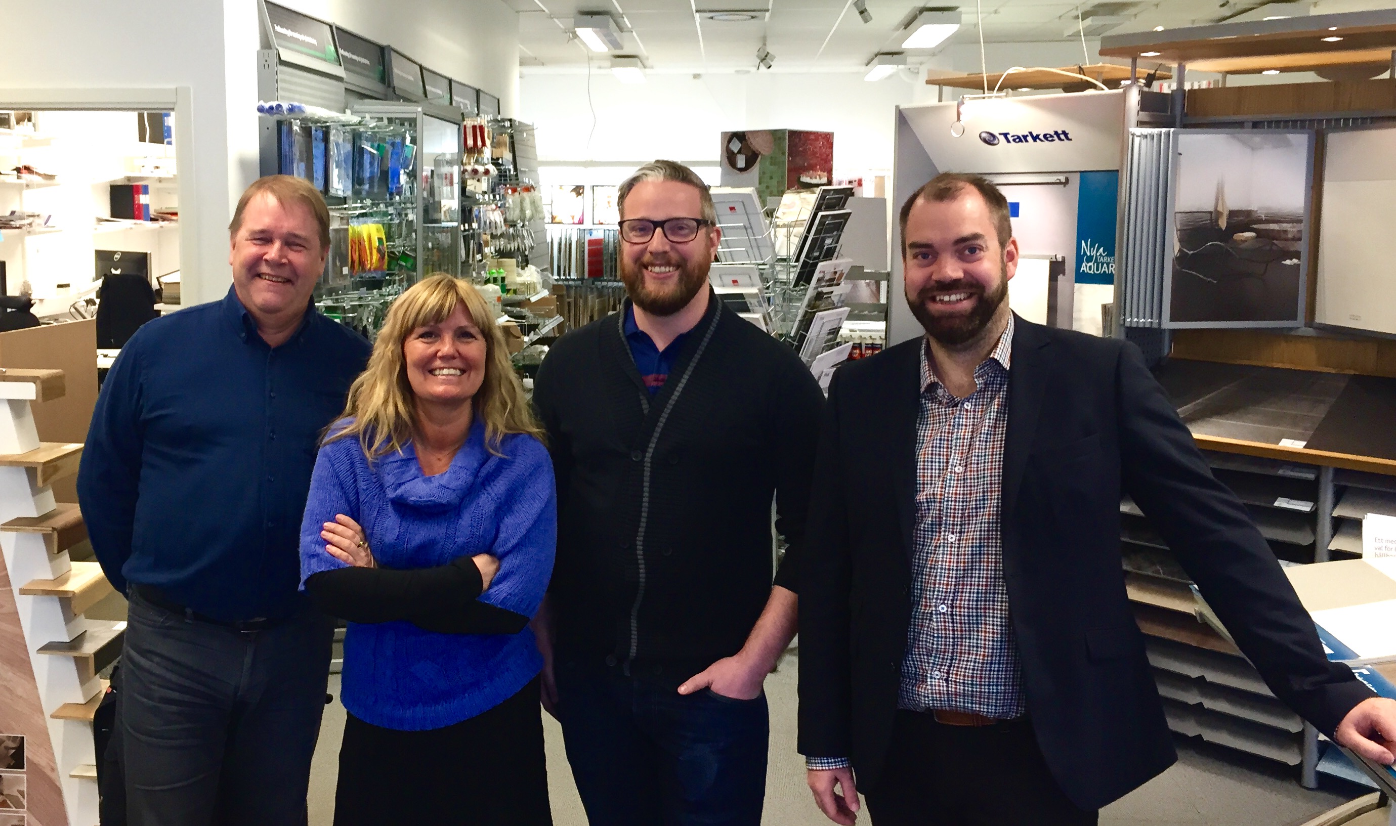 Företagsbesök av politiker