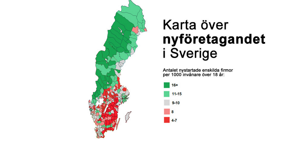 Enskilda firmor karta