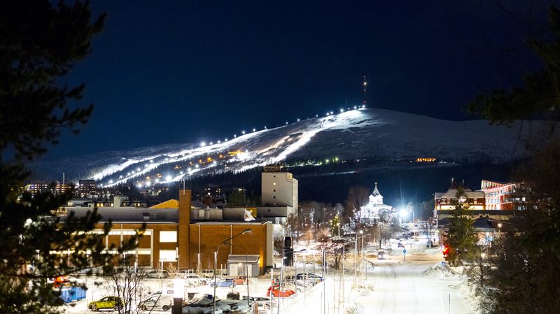 Gällivare På Natten