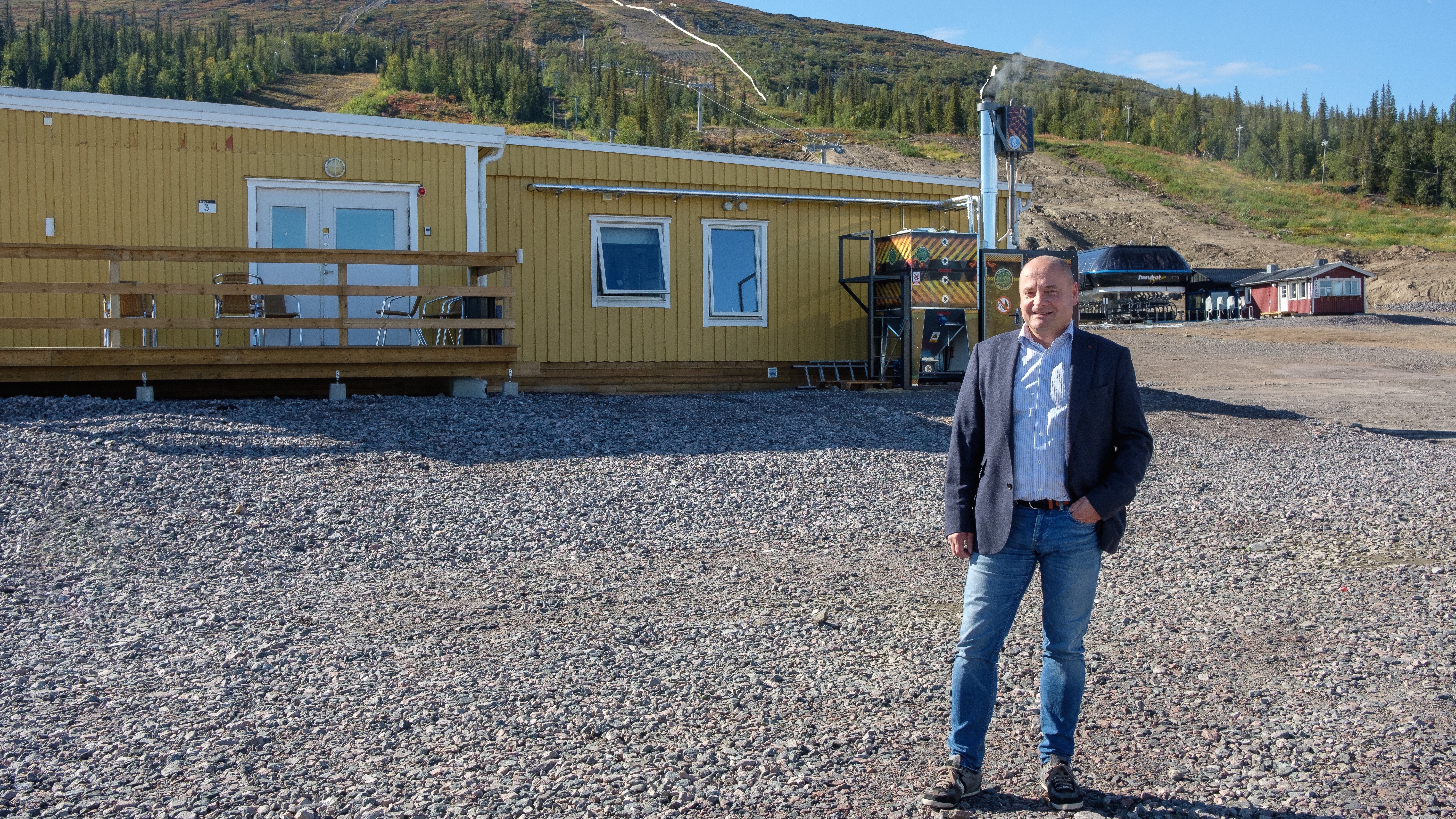 Peter Aasa på Dundret