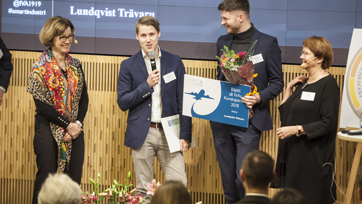 Lundqvist Trä prisas av IVA