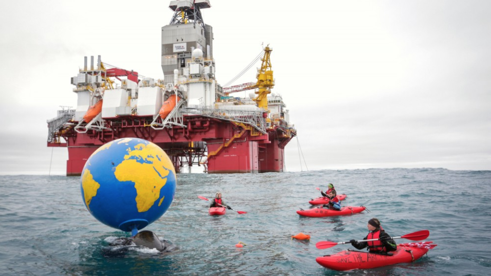 Greenpeace Och Oljeborrning