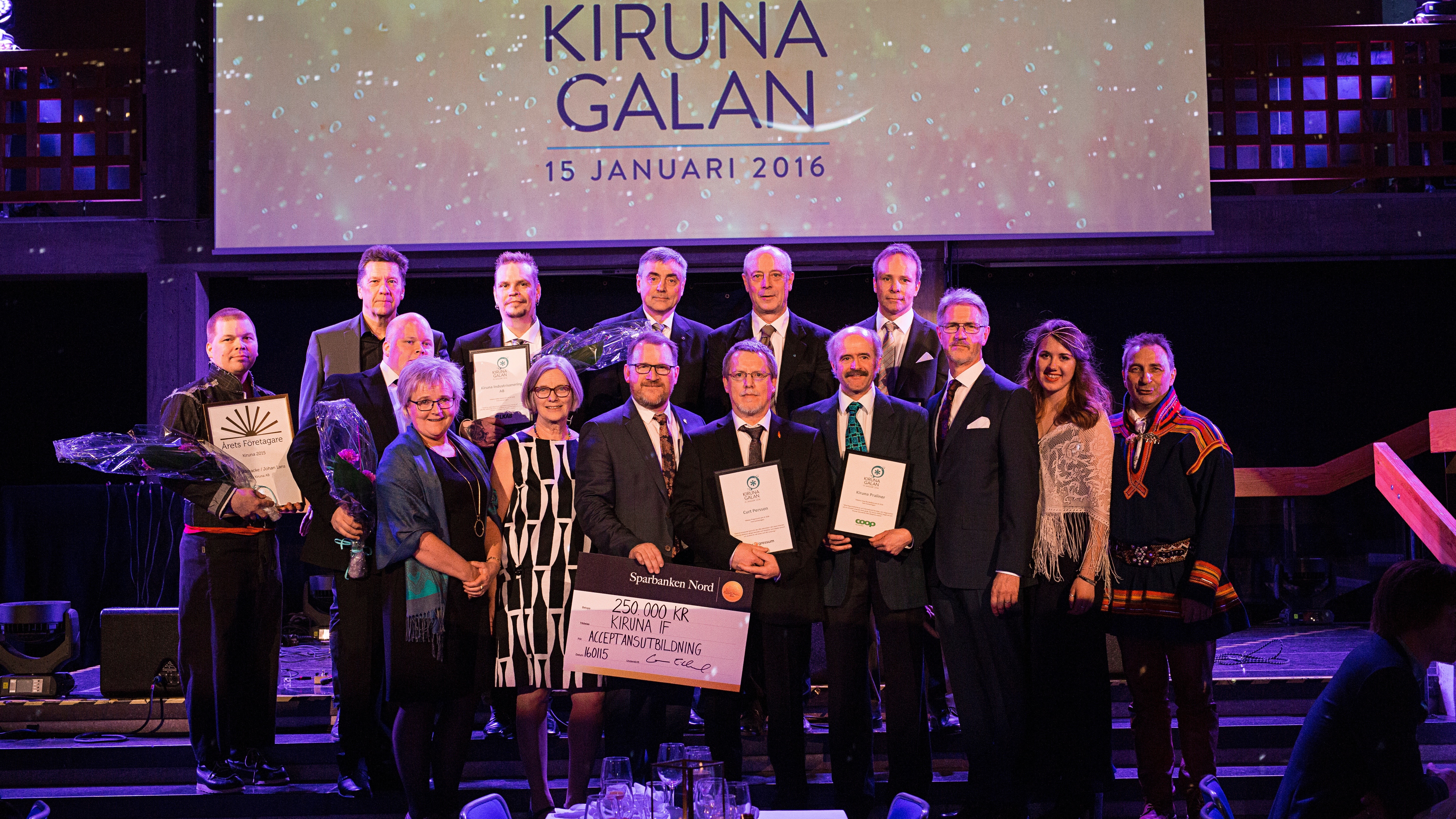 Kirunagalan vinnarna