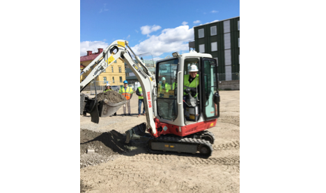 Galären första spadtaget