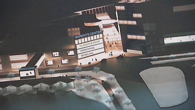 Barents center bygglovsansökan