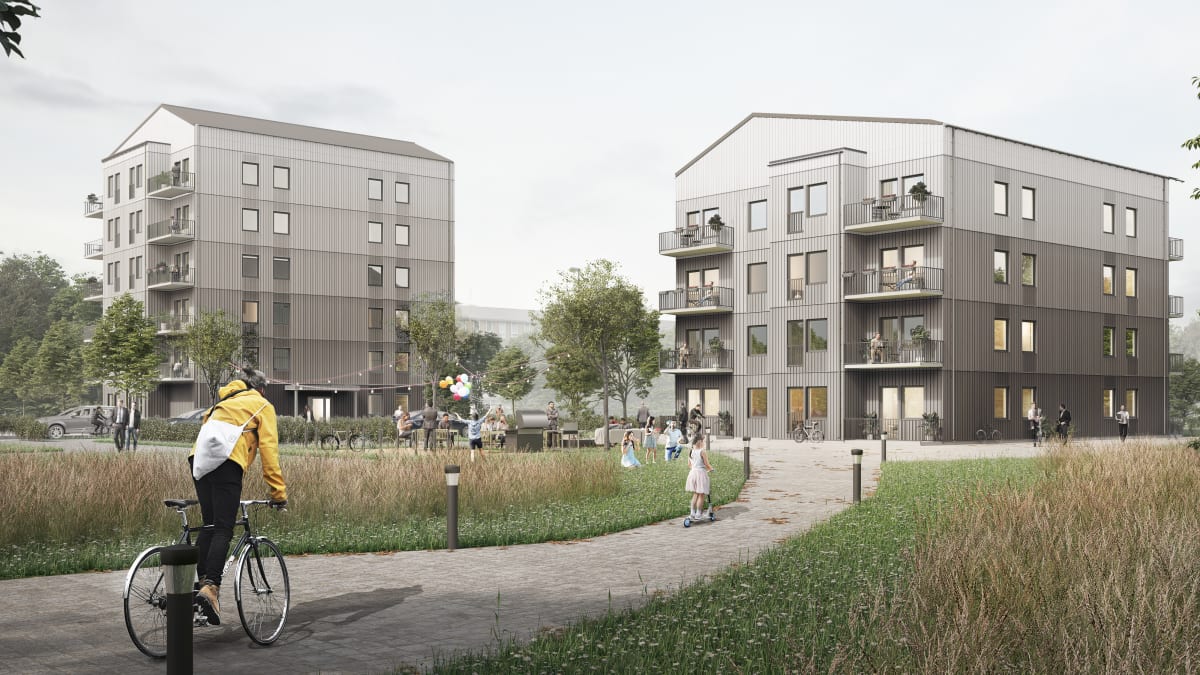 Trähus Klimatneutrala