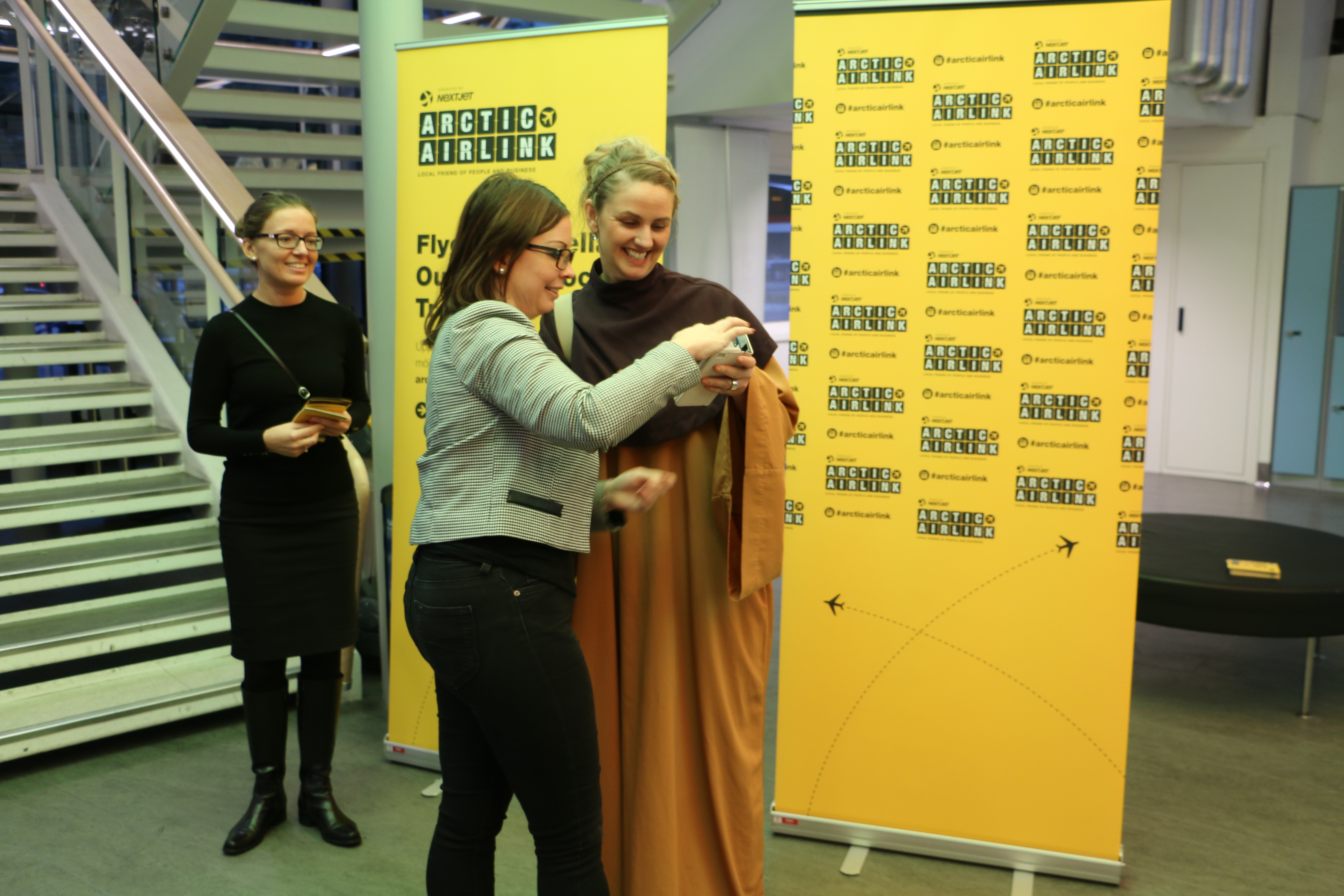 Selfie på Luleå Airport 2