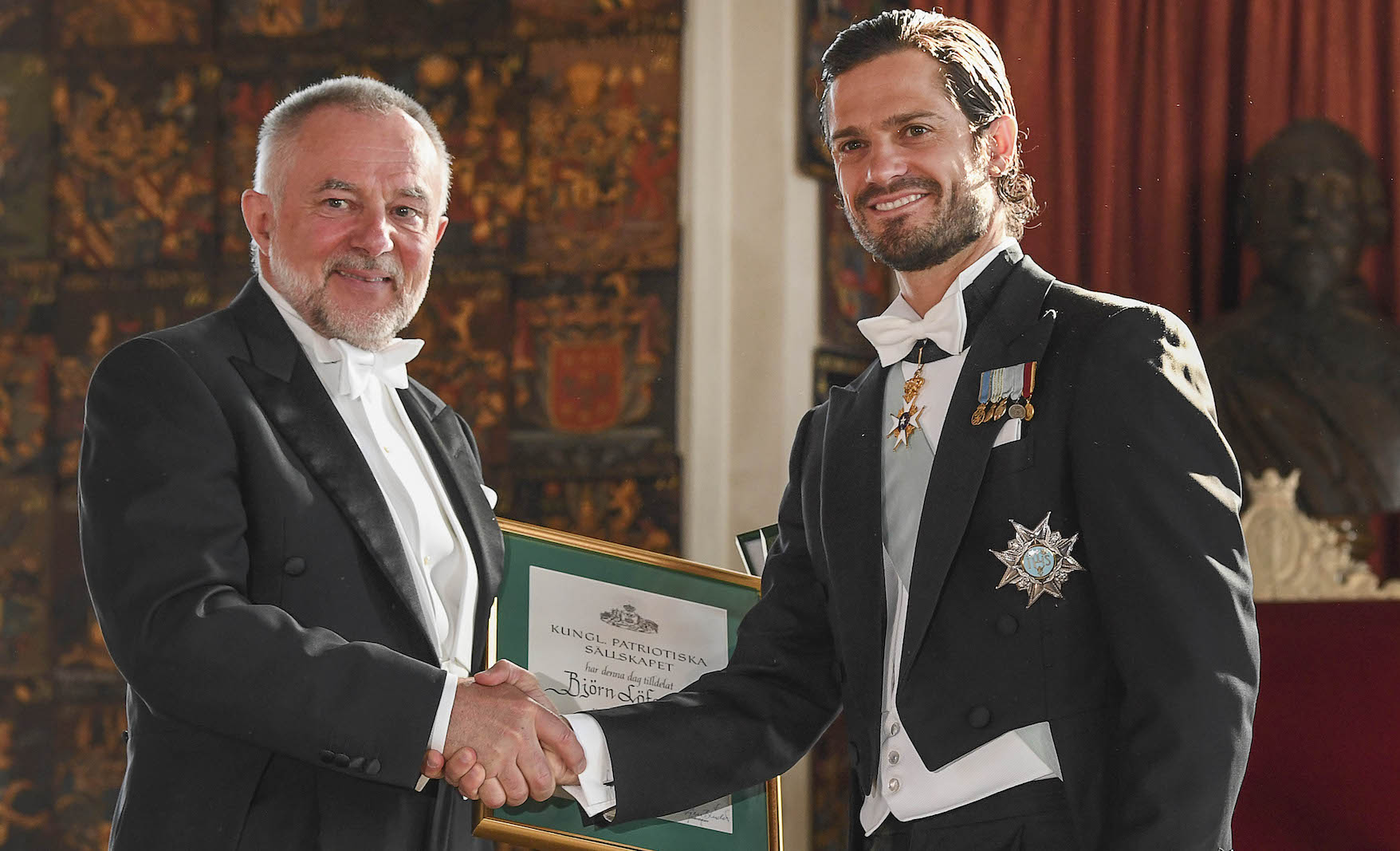 Björn Löfstedt Får Medalj