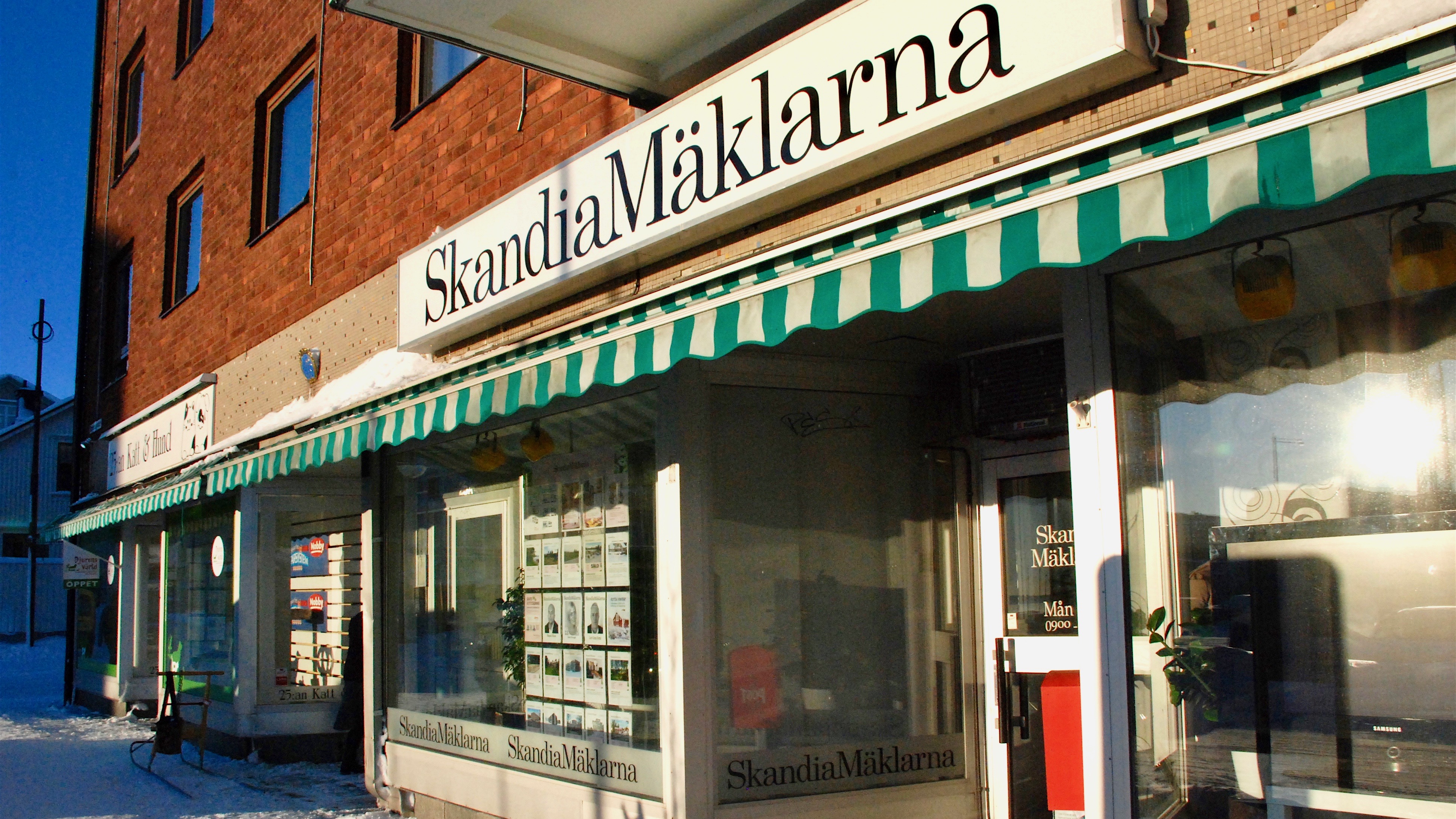 Skandiamäklarna stänger i Boden
