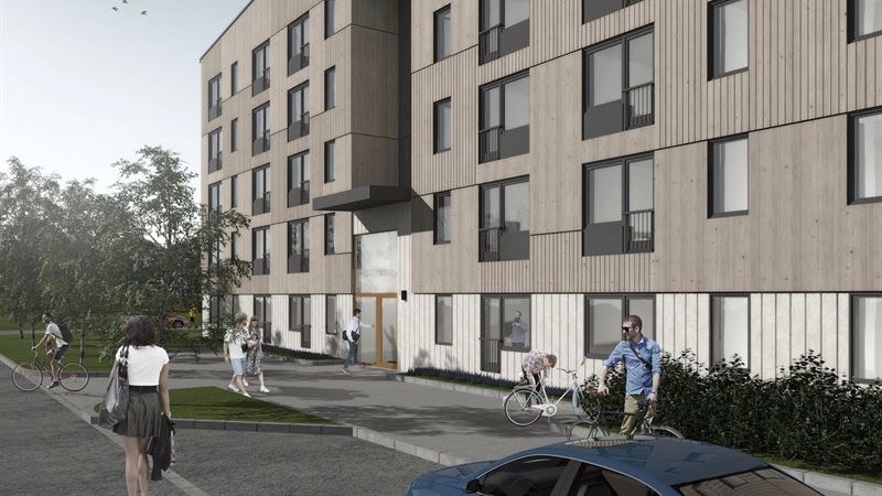 NCC bygger studentlägenheter i Luleå